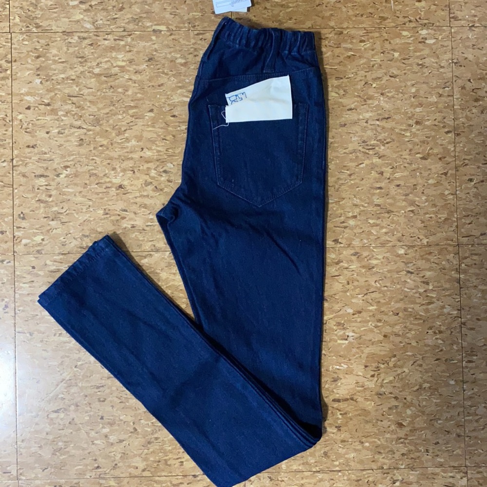 NWT silence + noise dark rinse pull on skinny jeans size 25